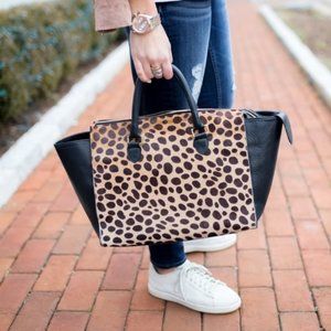 Clare v leopard bag sale